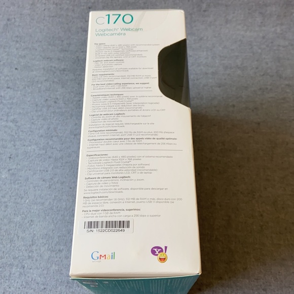 Logitech c170 Webcam - Picture 5 of 6